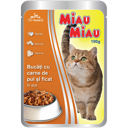 Plic Miau Miau, hrana umeda...
