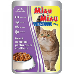 Plic Miau Miau Sterilised,...