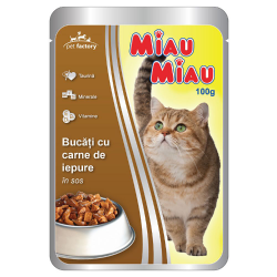 Plic Miau Miau, hrana umeda...