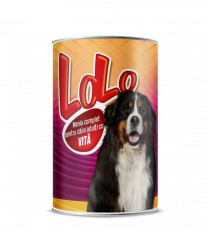 Lolo, hrana umeda pentru...