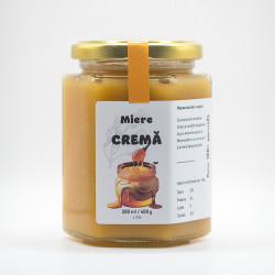 Miere cremă polifloră, 400 g