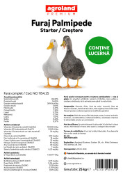 Nutreț combinat palmipede...