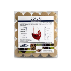 Dopuri colmatate, 25 buc.