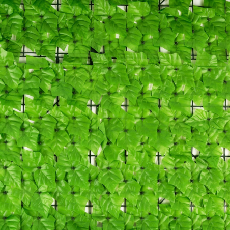 Gard viu artificial tip frunze, 1,5x3m