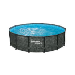 Piscina cu cadru metalic...