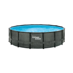 Piscina cu cadru metalic...
