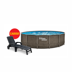 Piscina cu cadru metalic...