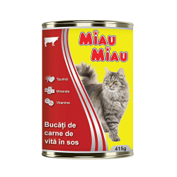 Miau Miau, hrana umeda...