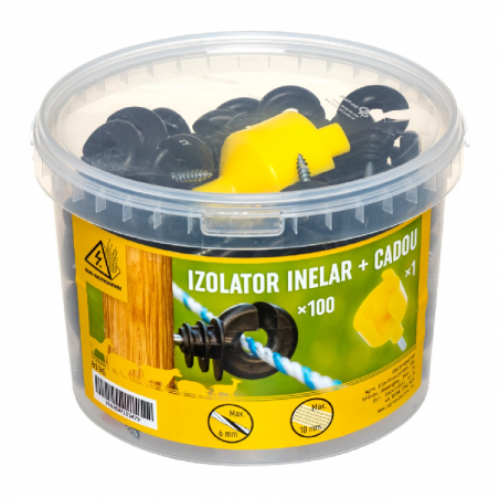 Izolator inelar, 100 buc. + dispozitiv de infiletare