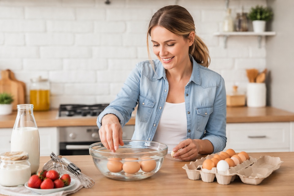 cum testam prospețimea ouălor