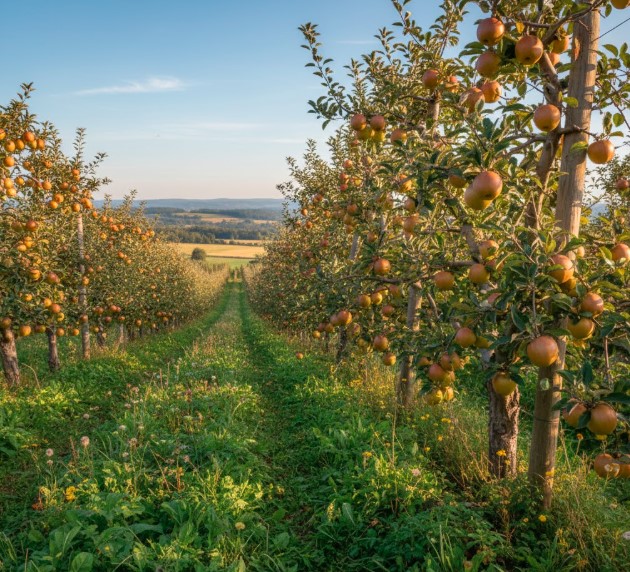 livadă măr Renet de canada